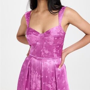 Sabina musayev petal dress XS